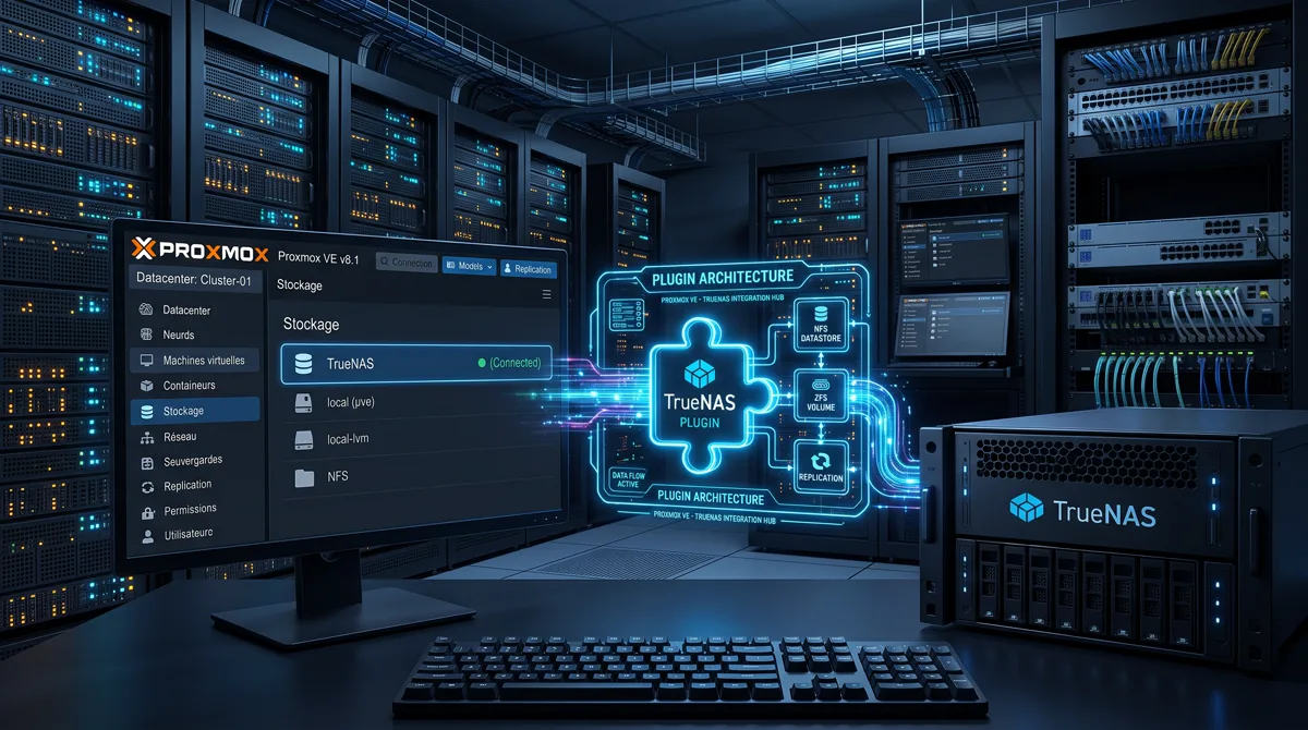 TrueNAS lança plugin oficial para Proxmox VE (beta)